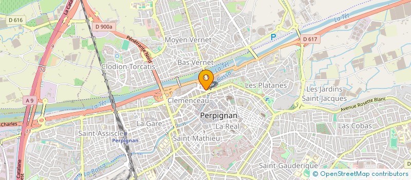 localisation de l'entreprise PERPIGNAN CASH  PERPIGNAN