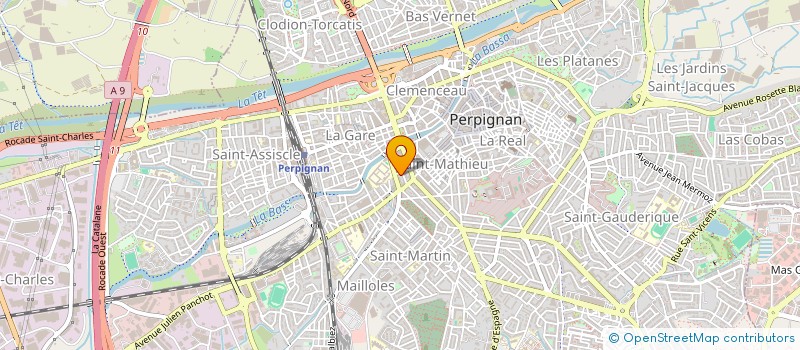 localisation de l'entreprise PERPIGNAN LES ROIS DE LA TET  PERPIGNAN