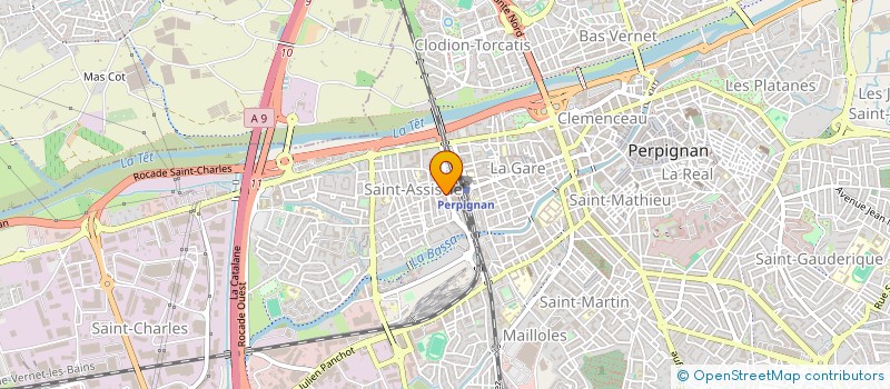 localisation de l'entreprise PERPIGNAN MEDITERRANEE METROPOLE COMMUNAUTE URBAINE à PERPIGNAN