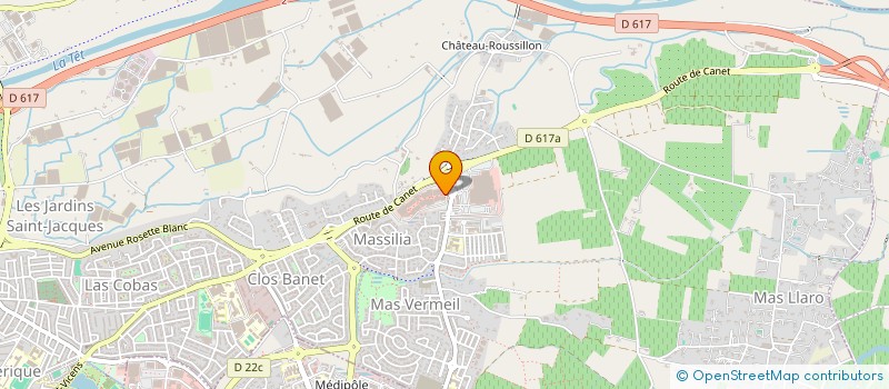 localisation de l'entreprise PERPIGNANSEC à PERPIGNAN
