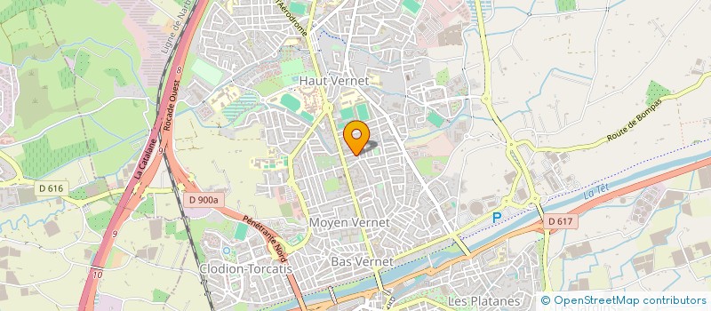 localisation de l'entreprise PERPINYA ESPORT  PERPIGNAN