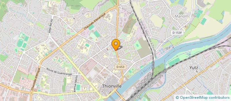 localisation de l'entreprise PERQUIN IMMOBILIER  THIONVILLE