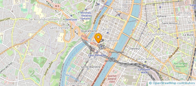 localisation de l'entreprise PERRACHE GSM à LYON 2EME