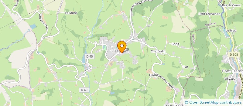 localisation de l'entreprise PERRAULT ELODIE ET ROBERT  LA GRESLE