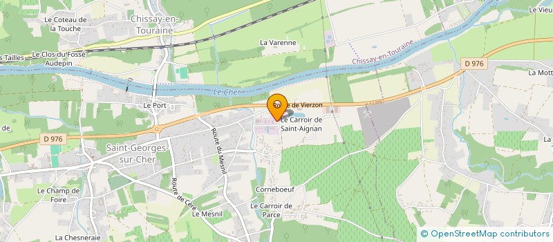 localisation de l'entreprise PERRAULT STEPHANE  SAINT-GEORGES-SUR-CHER