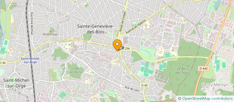 localisation de l'entreprise PERRAY-FONCIER à SAINTE-GENEVIEVE-DES-BOIS