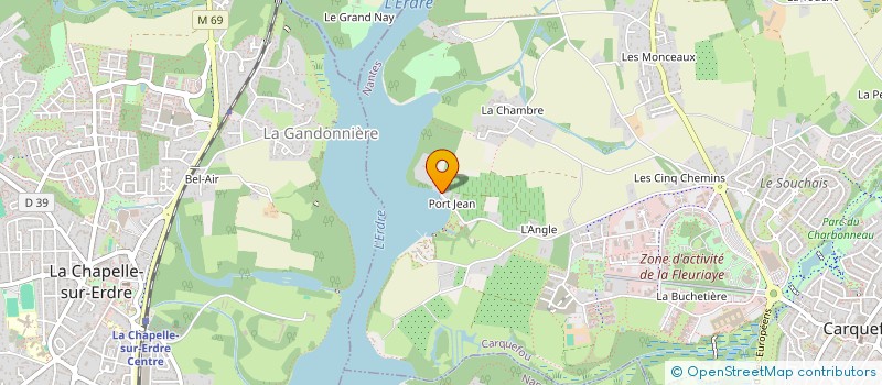 localisation de l'entreprise PERRAYNITE  CARQUEFOU