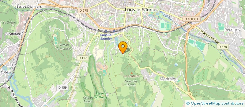 localisation de l'entreprise PERREAL INVEST  MONTAIGU