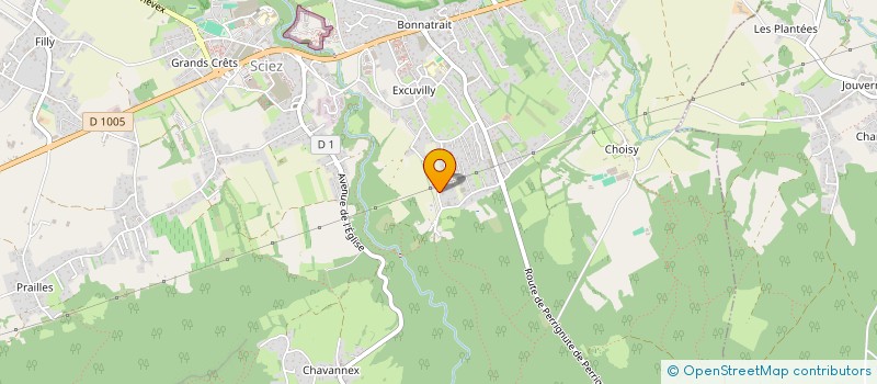 localisation de l'entreprise PERREARD ET ENFANTS  SCIEZ