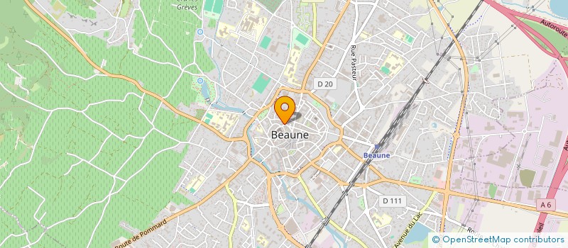 localisation de l'entreprise PERREAU à BEAUNE