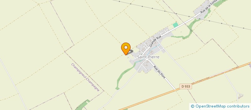 localisation de l'entreprise PERREIN FRERES  SAINT-PIERRE