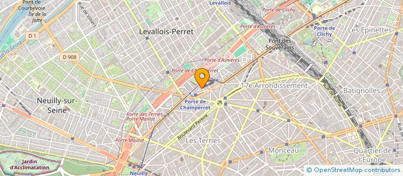 localisation de l'entreprise PERREIRE AUTO  PARIS