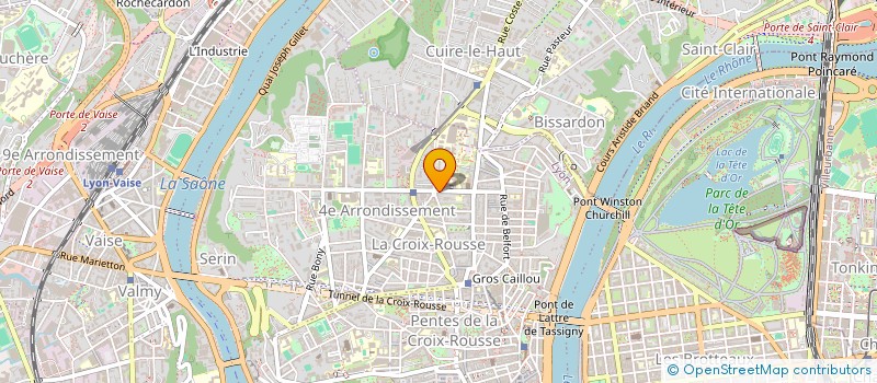 localisation de l'entreprise PERRET AVENIR à LYON