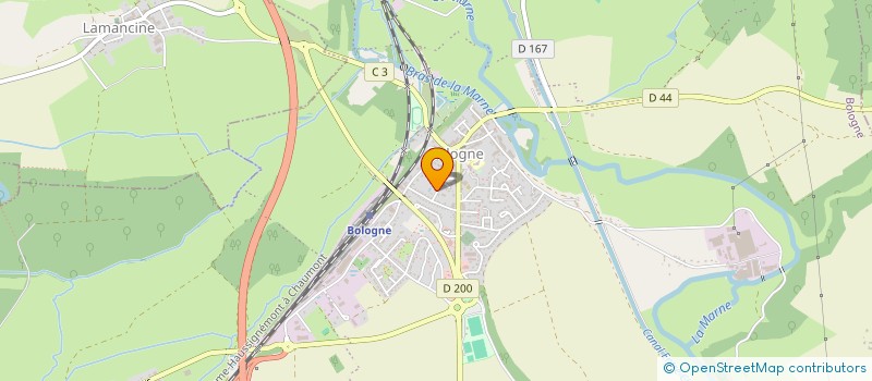 localisation de l'entreprise PERRET - FEBVRE à BOLOGNE
