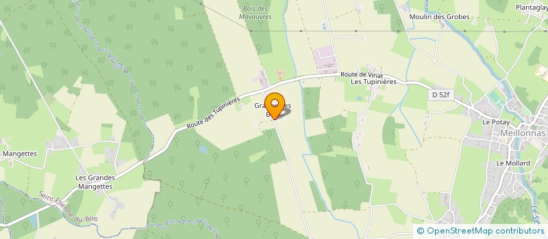 localisation de l'entreprise PERRET PAYSAGE ET BOIS à MEILLONNAS