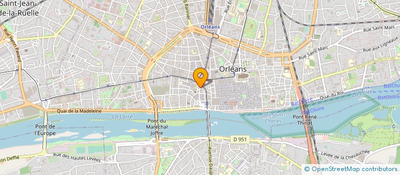 localisation de l'entreprise PERRET-VIGOUROUX LE REX  ORLEANS