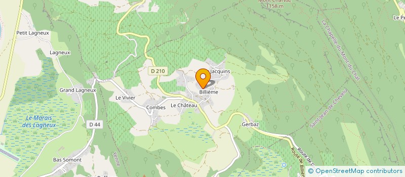 localisation de l'entreprise PERRET VINS à BILLIEME