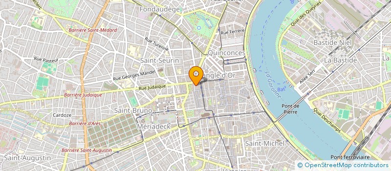 localisation de l'entreprise PERRIE BRANDT INVESTISSEMENT ET DEVELOPP à BORDEAUX