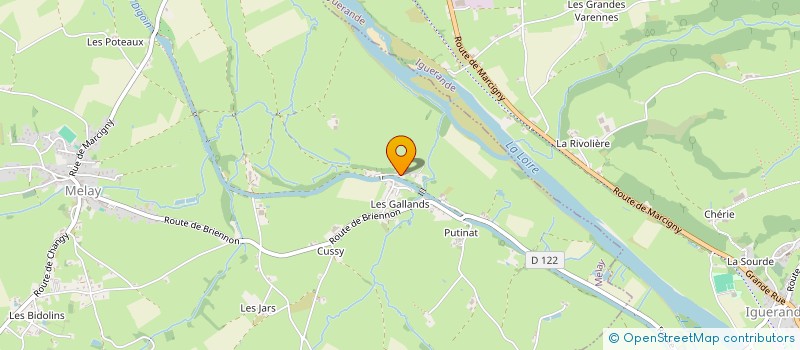 localisation de l'entreprise PERRIER BOIS à MELAY