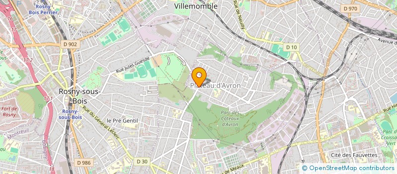 localisation de l'entreprise PERRIER ET FILS à NEUILLY-PLAISANCE