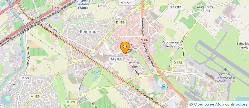 localisation de l'entreprise PERRIER GGDJ à LATTES