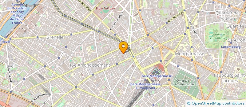 localisation de l'entreprise PERRIER INDIVISION  PARIS