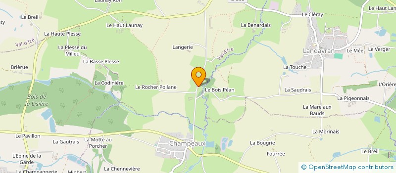 localisation de l'entreprise PERRIER JP à VAL-D'IZE