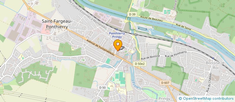 localisation de l'entreprise PERRIER MAYAKI ASSOCIES  SAINT-FARGEAU-PONTHIERRY