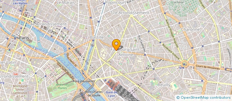 localisation de l'entreprise PERRIER ROLIN VALIGNAT à PARIS