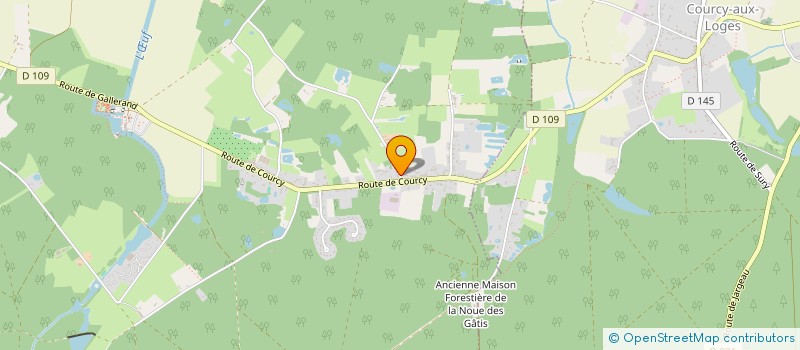 localisation de l'entreprise PERRIN à CHILLEURS-AUX-BOIS