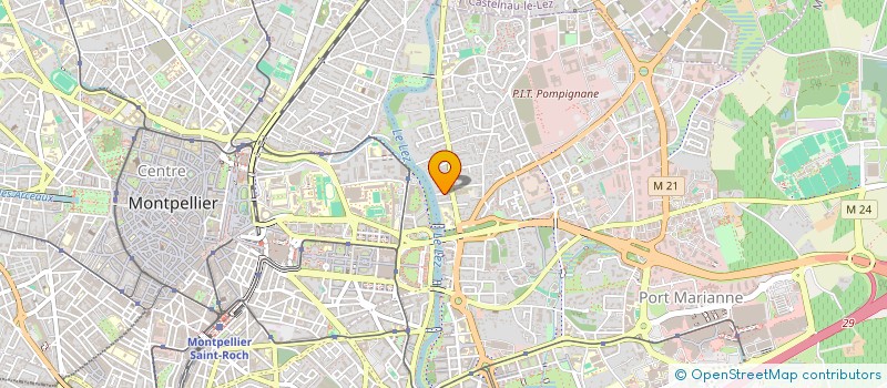 localisation de l'entreprise PERRIN-BORDANEIL à MONTPELLIER