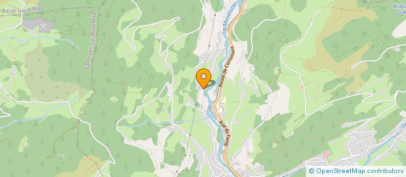 localisation de l'entreprise PERRIN E & H  CORNIMONT