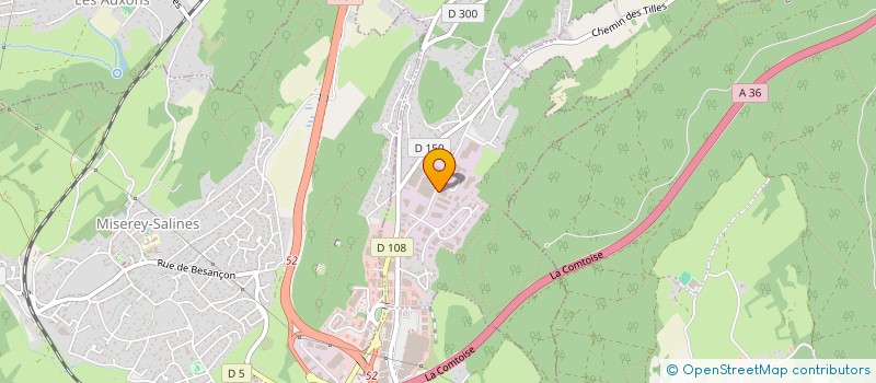 localisation de l'entreprise PERRIN GRAND OUEST à CHATILLON-LE-DUC