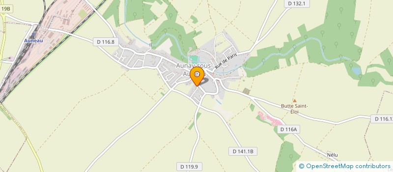 localisation de l'entreprise PERRIN HOLDING à AUNAY-SOUS-AUNEAU