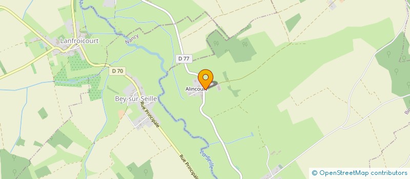 localisation de l'entreprise PERRIN JEAN-CHARLES  BIONCOURT