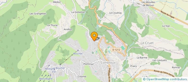 localisation de l'entreprise PERRIN MARCEL SARL  COMBLOUX