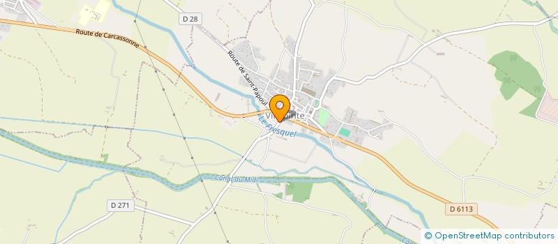 localisation de l'entreprise PERRIN MAX ET BALGUERIE MONIQUE à VILLEPINTE