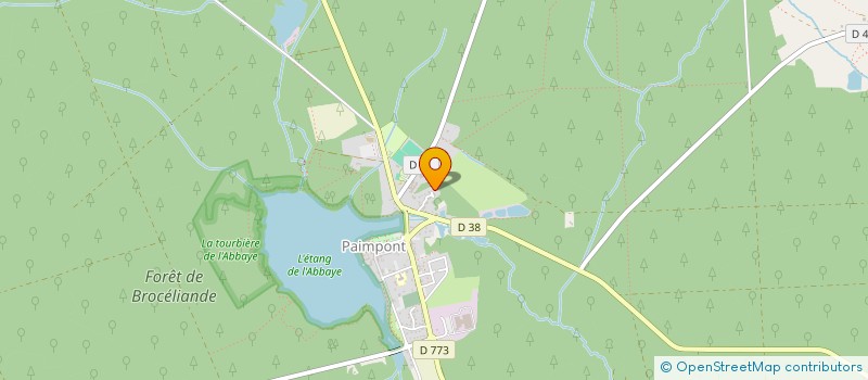 localisation de l'entreprise PERRIN MX IMMOBILIER  PAIMPONT