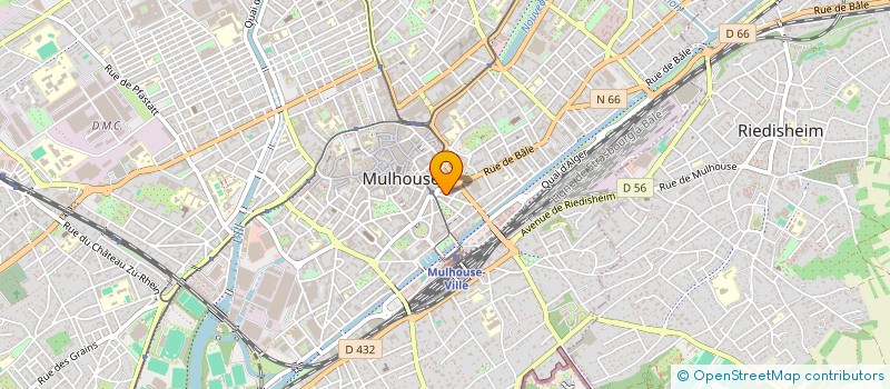 localisation de l'entreprise PERRIN'S SARL à MULHOUSE