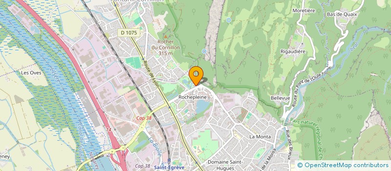 localisation de l'entreprise PERRIN SARL  SAINT-EGREVE