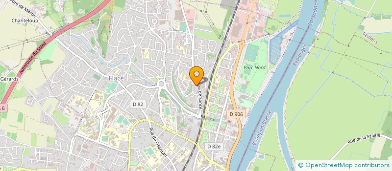 localisation de l'entreprise PERRIN-TURENNE à MACON