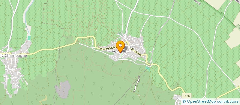 localisation de l'entreprise PERRION ET FILS  VERZENAY