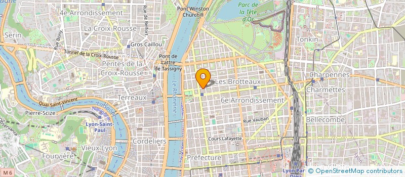 localisation de l'entreprise PERRIS  LYON