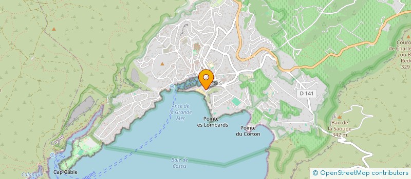 localisation de l'entreprise PERRO à CASSIS