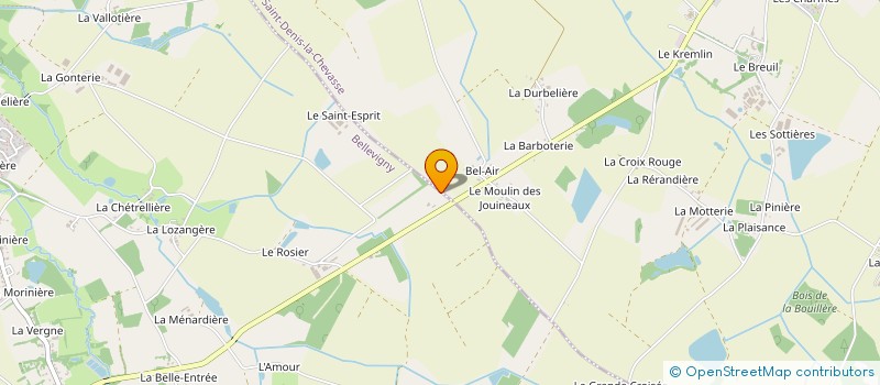 localisation de l'entreprise PERROCHEAU SERVICES A LA PERSONNE à BELLEVIGNY