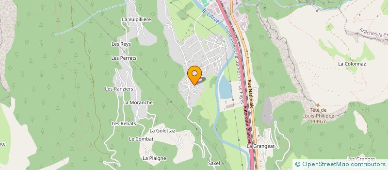 localisation de l'entreprise PERROLLAZ PIERRE à MAGLAND
