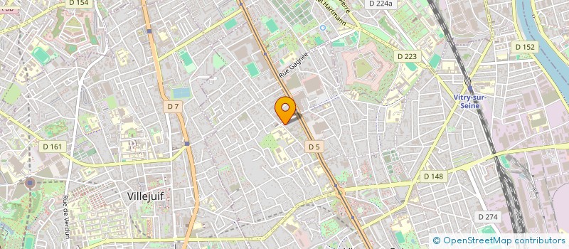 localisation de l'entreprise PERROQUETLAO  VITRY-SUR-SEINE