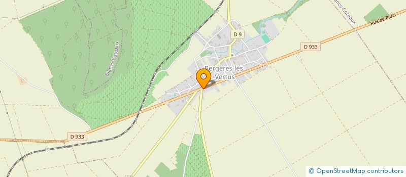 localisation de l'entreprise PERROT BATTEUX à BERGERES-LES-VERTUS
