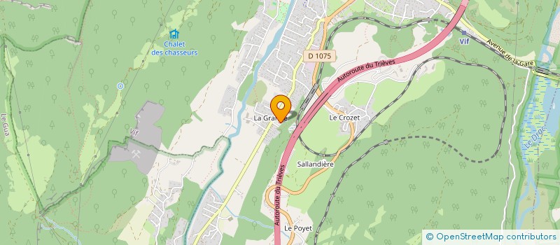 localisation de l'entreprise PERROT IMMO  VIF