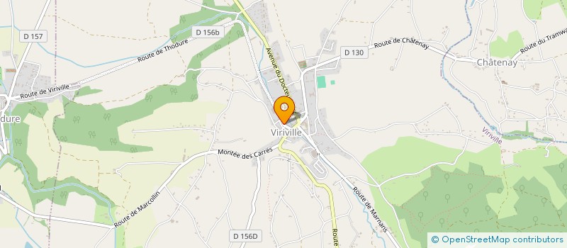 localisation de l'entreprise PERROUD CHRISTOPHE ET MARC  VIRIVILLE